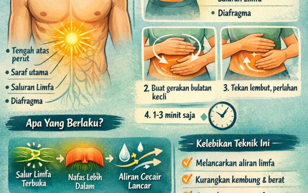 Teknik Urutan Solar Plexus: Rahsia Keseimbangan Sistem Saraf dan Aliran Limfa