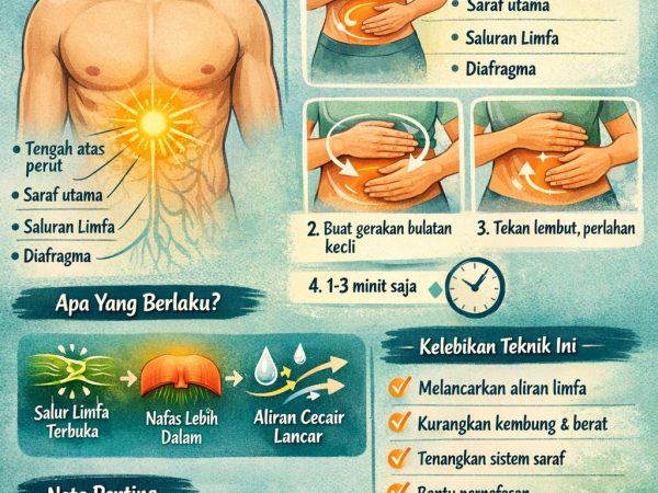 Teknik Urutan Solar Plexus: Rahsia Keseimbangan Sistem Saraf dan Aliran Limfa